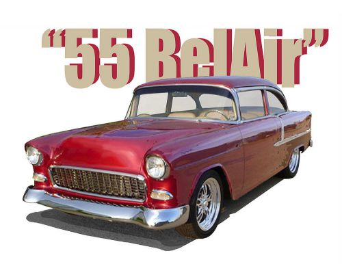 Auto art t-shirt &#039;55 chevrolet belair