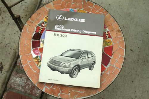 2002 lexus electrical wiring diagram rx 300