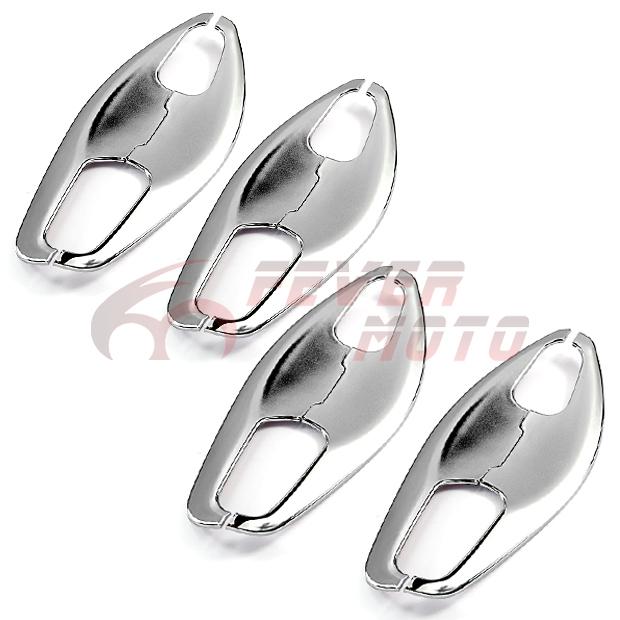 Fm triple chrome door handle bowl cover set kits for 2012 honda cr-v crv 8pcs