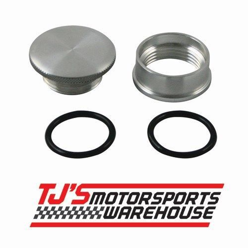 Moroso 85282 : weld-on fill cap kit, aluminum, 1-1/4&#034;-12 unf, 1-1/2&#034; o.d.