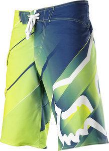 Fox racing tracer toddler kids boardshorts vivid green/yellow