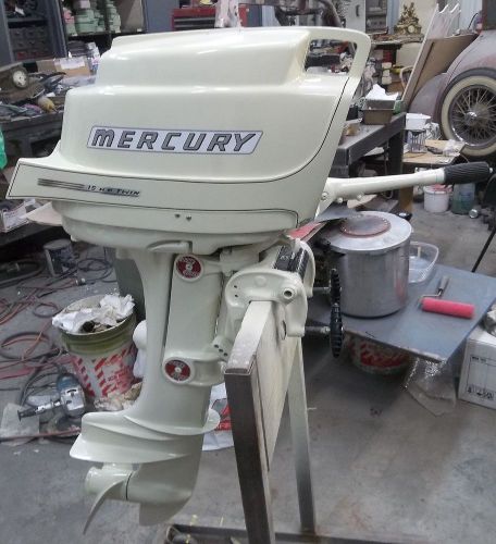 Mercury kiekhaefer merc 150 15 hp outboard motor completely gone thru top condit