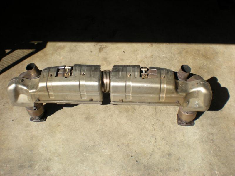 Porsche 996 turbo muffler  x50