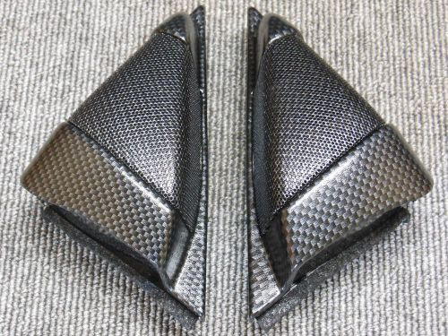 1998 2005 toyota altezza sxe/gxe10 is300 side mirror carbon inner cover jdm oem