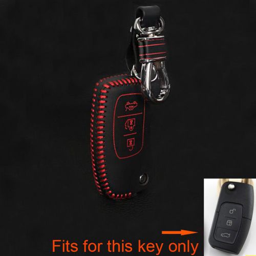 3btn remote flip key case holder cover for fiesta mondeo mk4 focus s/c-max kuga