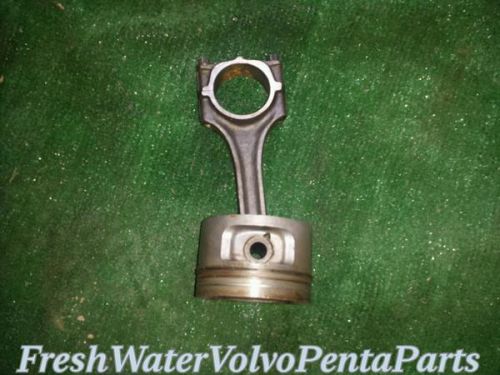 Volvo penta aq 171 c piston &amp; rod stamped e 2.5 dohc