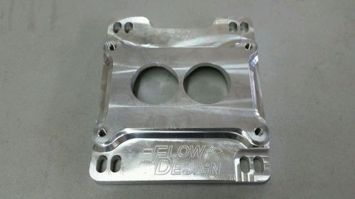 Flow design carb spacer dirt late model imca race car