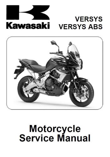 Kawasaki versys 650 service repair maintenance manual 2010-2011 [*** pdf ***]