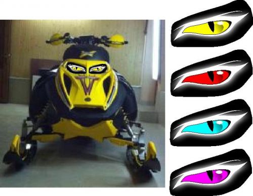 Ski doo brp older rev mx z summit mach 600 zrt  sx zx headlight  decal sticker 1