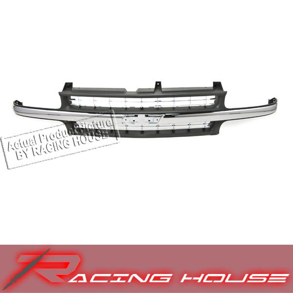 99-02 chevy silverado tahoe suburban front grille grill assembly replacement kit
