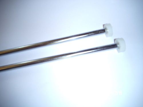 1955,-,57,58,59,-,61 2 mopar radio antenna masts 3 section chrome dodge,plymouth