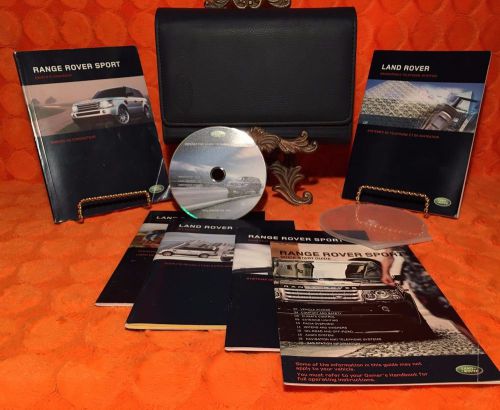 2006 range rover sport owners manual set 06 + navigation ◻hse supercharged suv◻