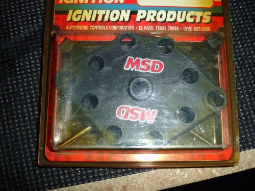 New msd chevy plug wire &amp; cap retainer #8835 race nascar crane acell 040914-5