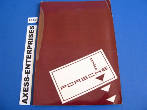 68 1968 porsche 911 s / l / t 912 dealers directory service stations book # l152