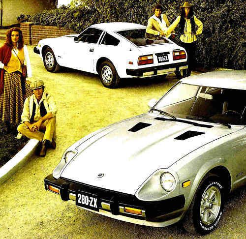 1980 datsun by nissan brochure -280zx-810-200sx-510-310-210-lil hustler pickup