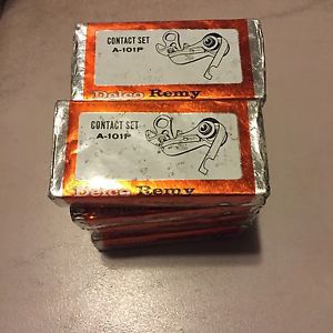 Nos delco remy a-101p contact set