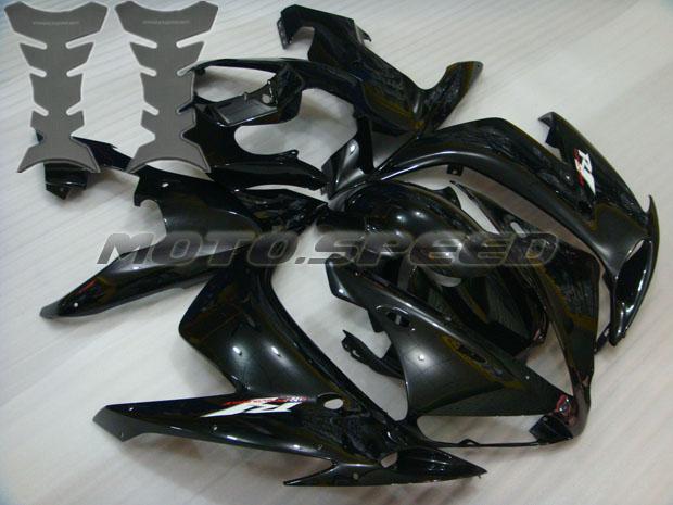 Free tank pad x2! fairing for yamaha 2004 2005 2006 yzf r1 plastic injection k07