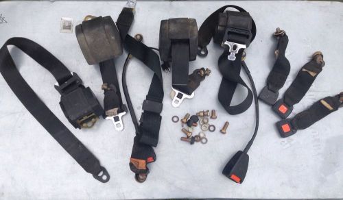 1976 230 mercedes benz seat belt lot !