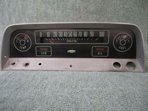 64-66 cheverolet speedo cluster