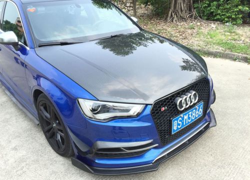 Original style carbon fiber bonnet fit for audi a3 s3 2014-2016 style hood