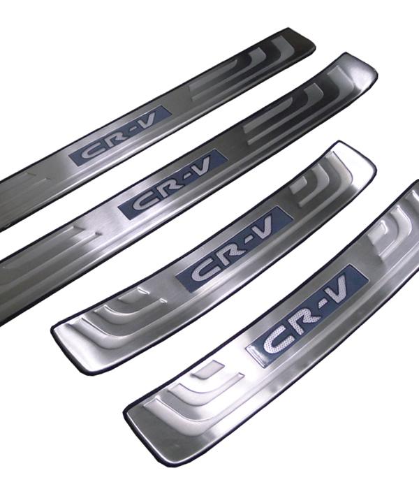 Led door sill scuff plate fit for honda cr-v / crv 2012 2013