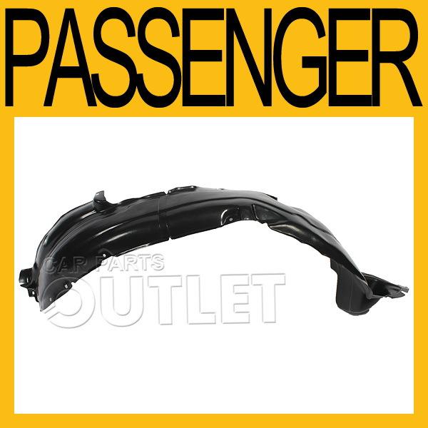 Right front fender liner hy1251114 splash shield for 07-09 hyundai santa fe new