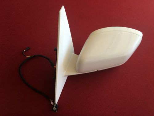 05-09 oem range rover hse left door mirror driver side - complete white