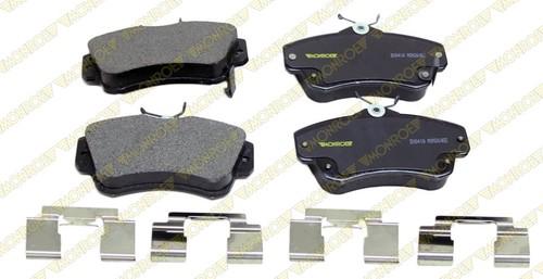 Monroe dx841a brake pad or shoe, front-monroe dynamics brake pad