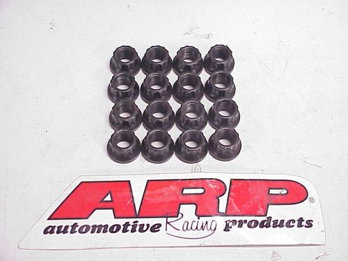 16 arp 12-point head black oxide nuts 3/8-24&#034; (1/2&#034; wrench)