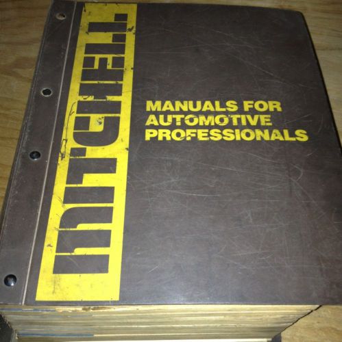 Mitchell electrical service &amp; repair imported cars and trucks vol iii 1974-1983