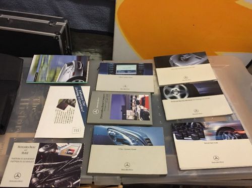 Mercedes benz s430, s 430 4 matic, s500,s55,s600 operators manual.