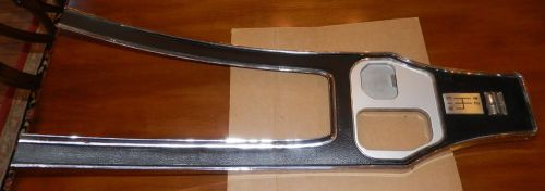 1967 corvette center console plate oem original gm