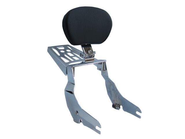 Detachable adjustable sissy bar luggage rack -  honda shadow ace sabre vt1100 c2