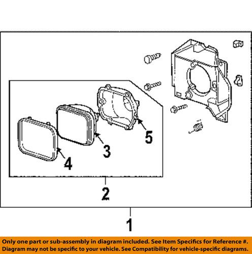 Gm oem 25949657 headlight-headlamp assembly