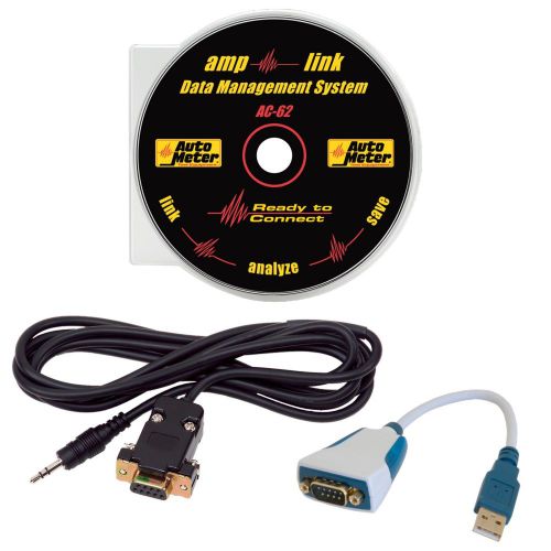 Autometer ac-63 amp-link data download software/cable kit