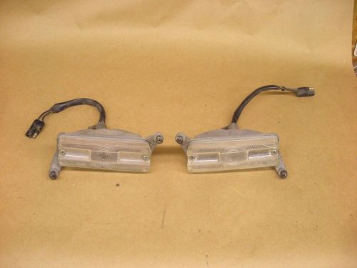 1969 dodge dart grille turn signal park lights 69