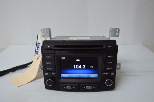 2012 2013 2014 hyundai sonata am/fm radio cd player 96180-3q8004x tested v38#021
