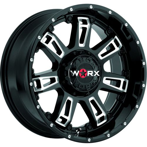 20x9 black worx beast ii 5x5 &amp; 5x5.5 +18 rims discoverer stt pro tires