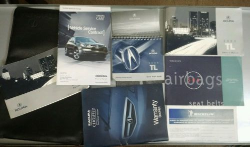 2003 acura tl owners manual book