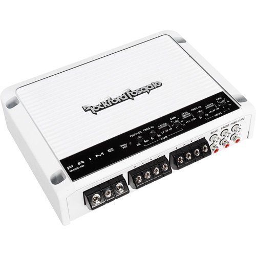 Rockford fosgate m4004d prime marine boat class d 4-channel 400 watt amplifier