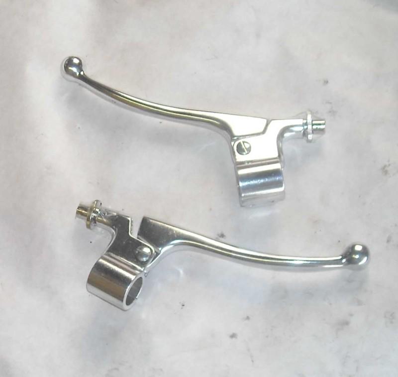 Triumph norton bsa bultaco guzzi 1960's new aluminum alloy brake & clutch levers