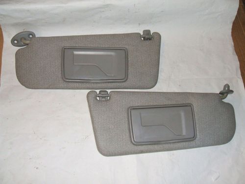 2000 toyota celica - pair of visors - grey