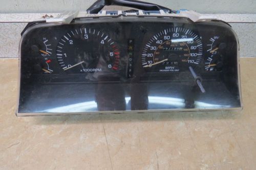 91-92 toyota land cruiser fj80 instrument cluster gauge oem miles 83010-60480