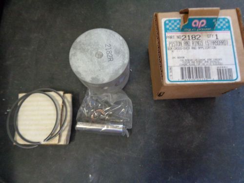 Piston and rings starboard  aqua power 2182 replaces omc 502630  **new in box**