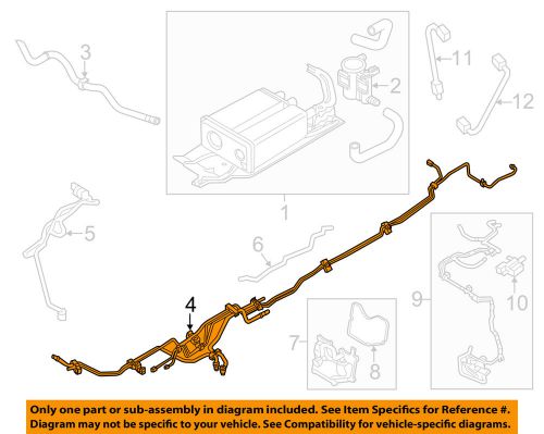 Ford oem 12-14 edge 2.0l-l4 emission-tube assembly dt4z9s284a