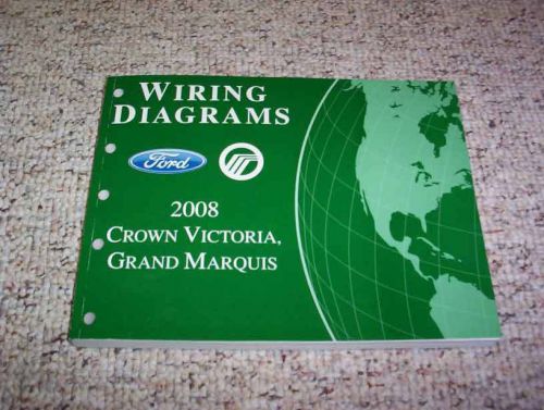 2008 mercury grand marquis electrical wiring diagram manual gs ls 4.6l v8