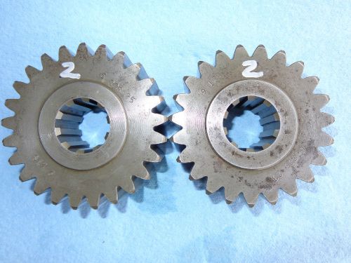 Quick change gears set 6 - dirt late model sprint car imp imca #2