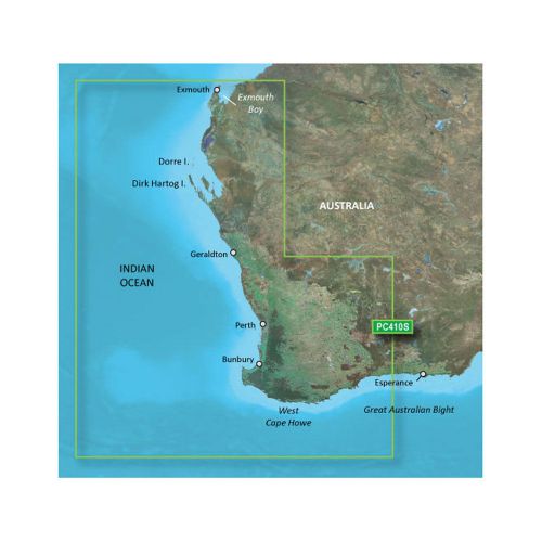 New garmin bluechart&amp;reg; g2 - hxpc410s - esperance to exmouth bay - microsd&amp;tra