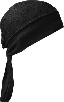 Schampa stretch headwrap  black mesh