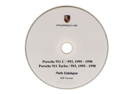 Porsche carrera 993 1994 - 1998  pdf parts catalogue parts manual